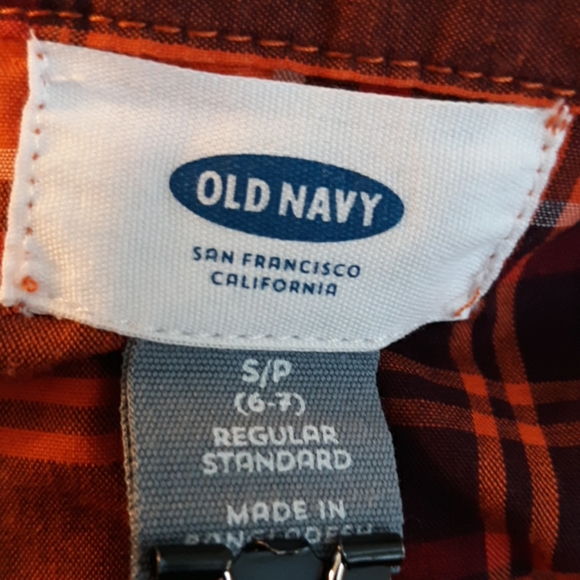 Old Navy Kids Shirt Like New sz. Sm (6/7) - Picture 3 of 5